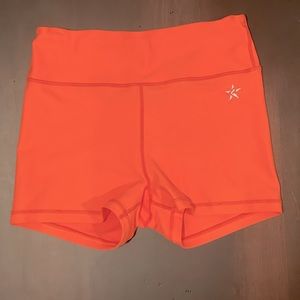 Rebel Athletic Cool in Coral Compression Shorts